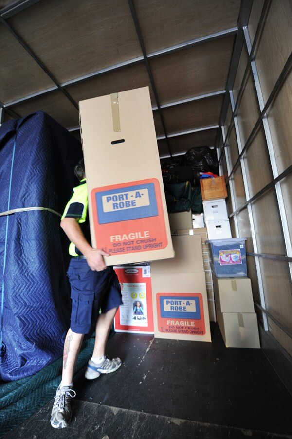 Careful packing and moving of valuables
