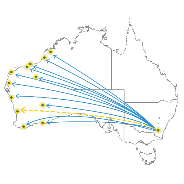 Canberra - Perth